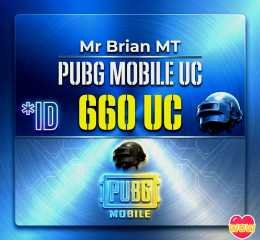 660 UC ( PUBG MOBILE )